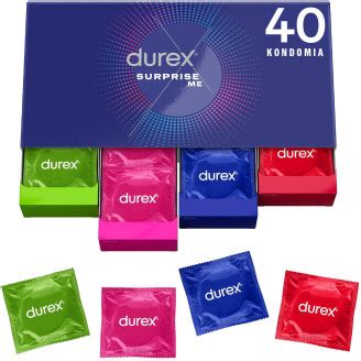 Kondomi Durex 40 kpl Surprise me pack 